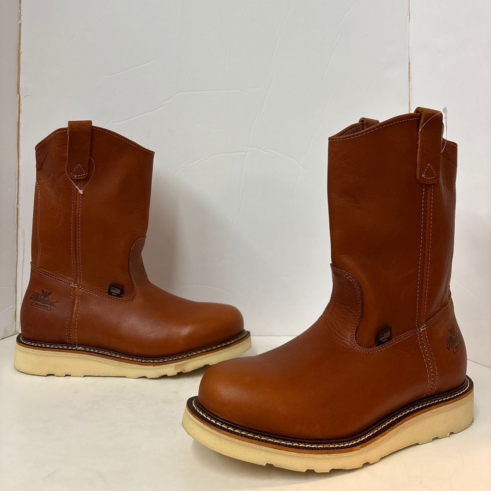 NEW WITHOUT A BOX THOROGOOD MEN'S  USA MERAMEC WEDGE SOLE BOOT SIZE 8.5 EE